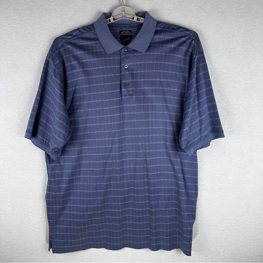 George Men's Blue Checkered Shirt